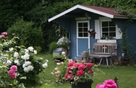 Gartenhaus - ein Stauraumwunder und Schmuckstück
